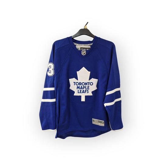 Reebok Toronto Maple Leafs NHL Ice Hockey Jersey, #3 Phaneuf, Blue, Size Large