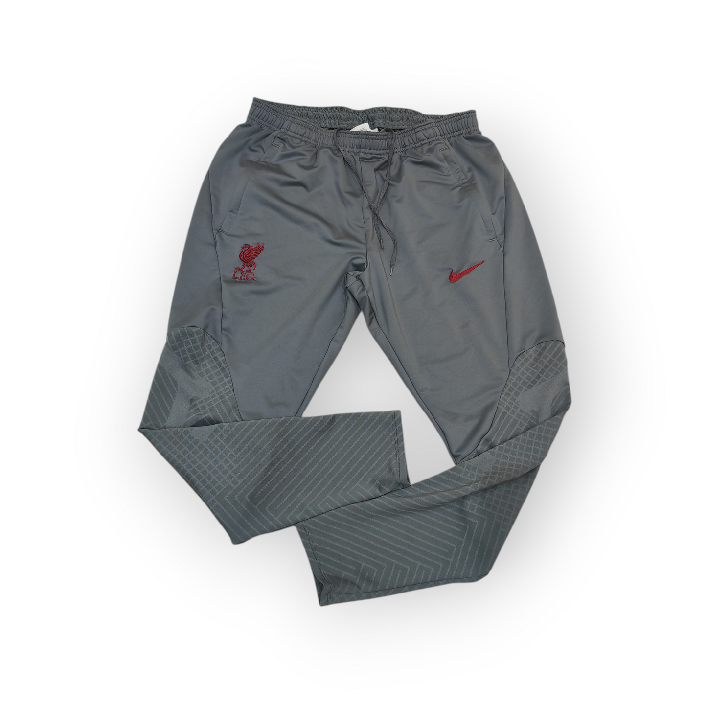 Nike Liverpool FC Slim Fit Track Bottoms, Grey, Size Large
