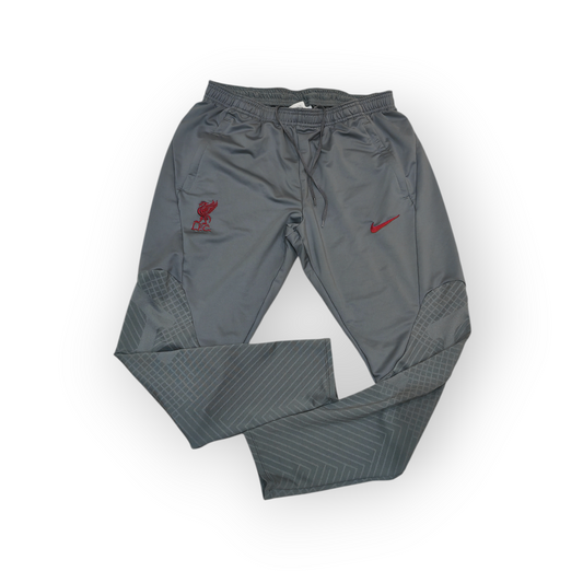 Nike Liverpool FC Slim Fit Track Bottoms, Grey, Size Large