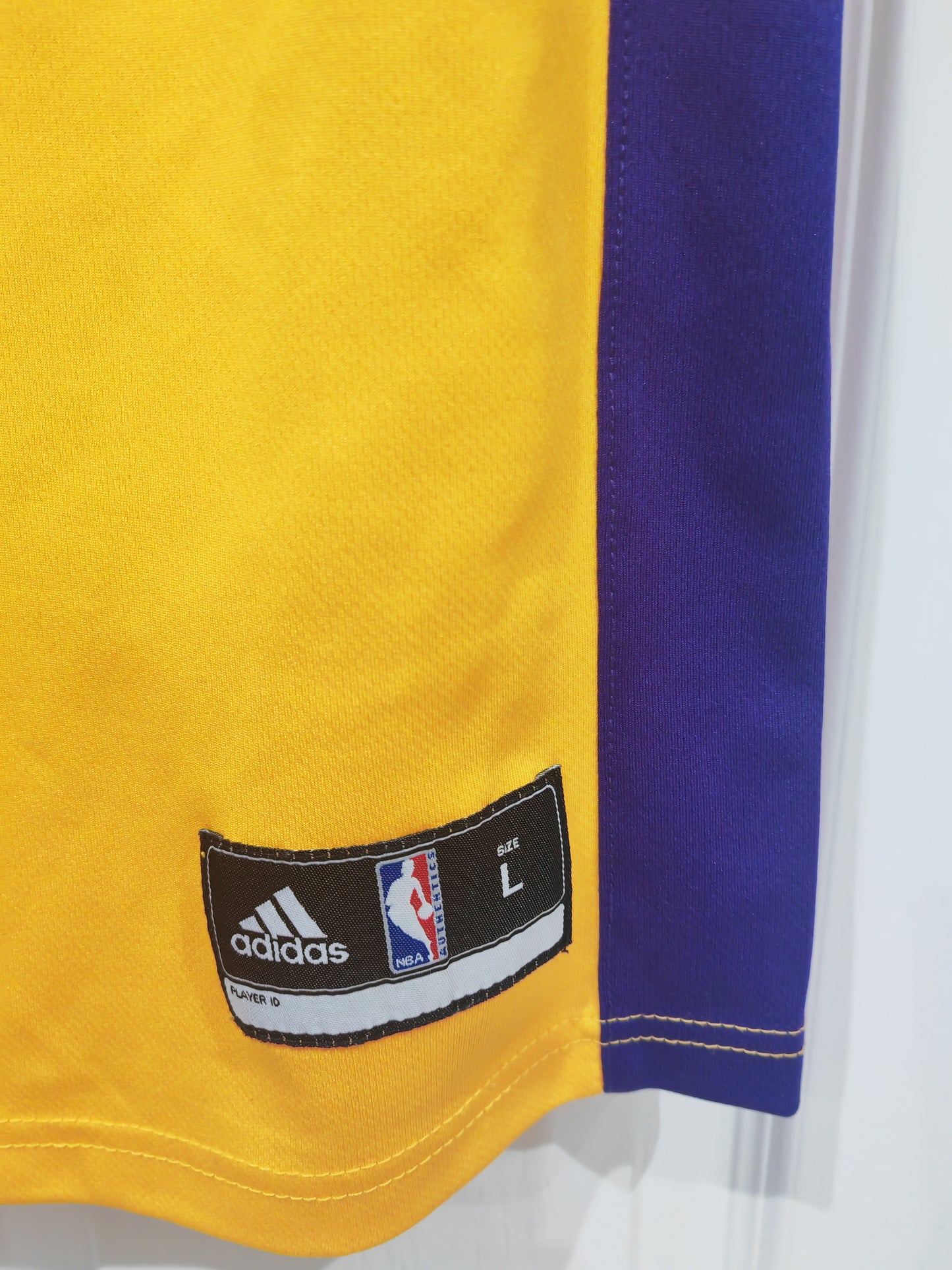 Youth Adidas Los Angeles Lakers NBA Jersey, #14 Ingram, Yellow, Size YL