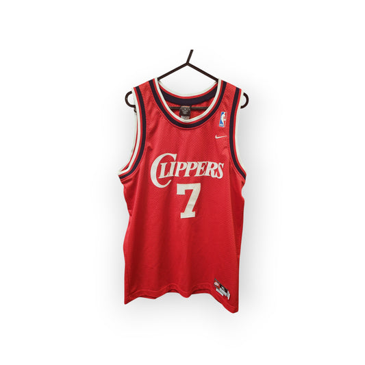 Youth Nike Los Angeles Clippers NBA Jersey, #7 Odom. Red, Size YXL