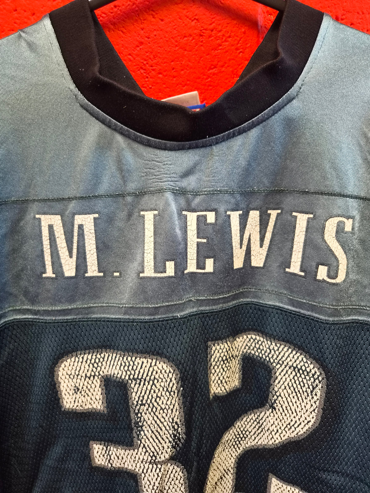 Reebok Philadelphia Eagles NFL Jersey, #32 M.Lewis, Green, Size XL