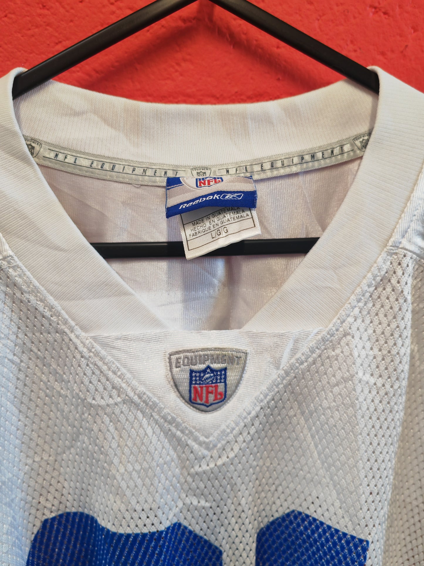 Reebok Dallas Cowboys NFL Jersey, #81 Owens, White, Size Large