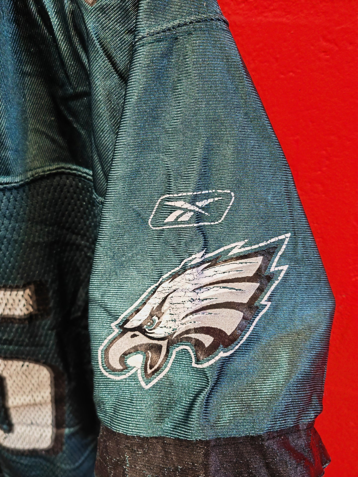 Youth Reebok Philadelphia Eagles NFL Jersey, #25 McCoy, Green, Size YXL