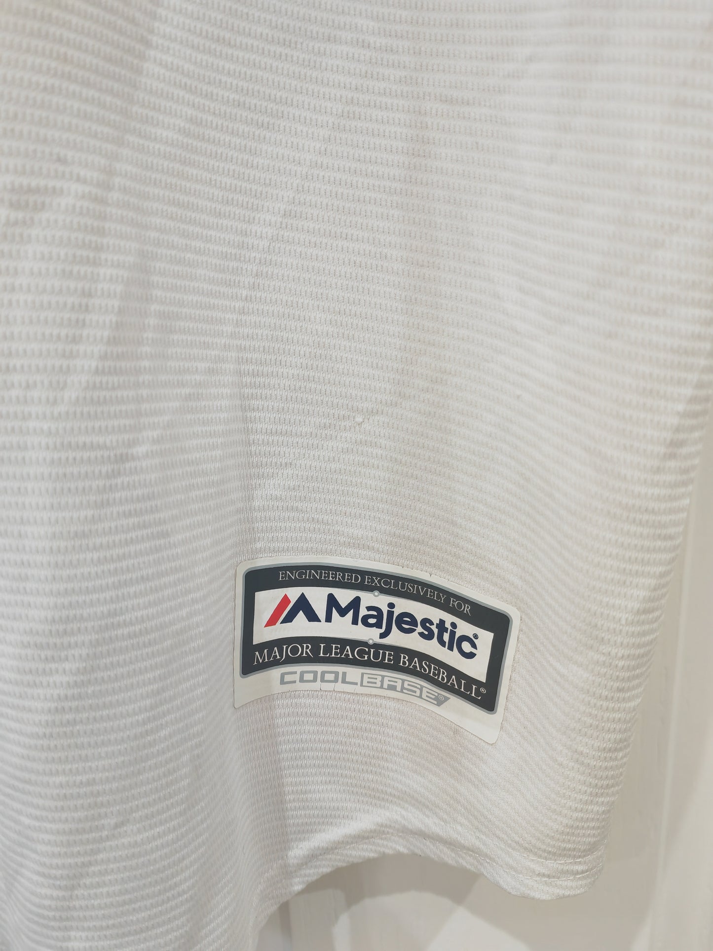 Majestic Los Angeles Dodgers MLB Baseball Jersey, White, Size Medium