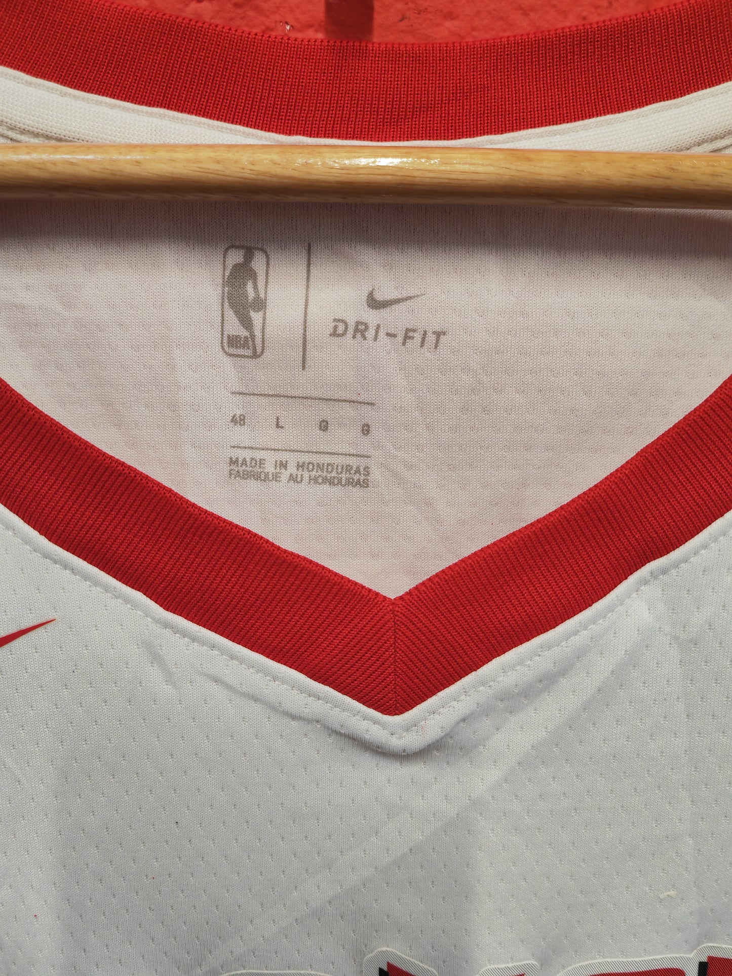 Nike Houston Rockets NBA Jersey, #13 Harden, White, Size Large