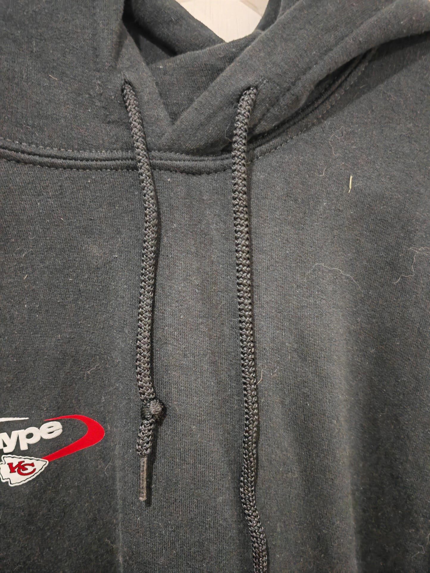 NFL Just Hype Kansas City Chiefs Pullover Hoodie, Black, Size XL