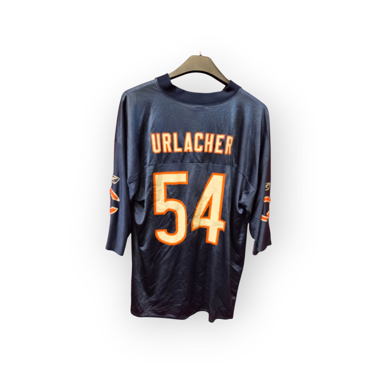 Reebok Chicago Bears NFL Jersey, #54 Urlacher, Navy, Size Large
