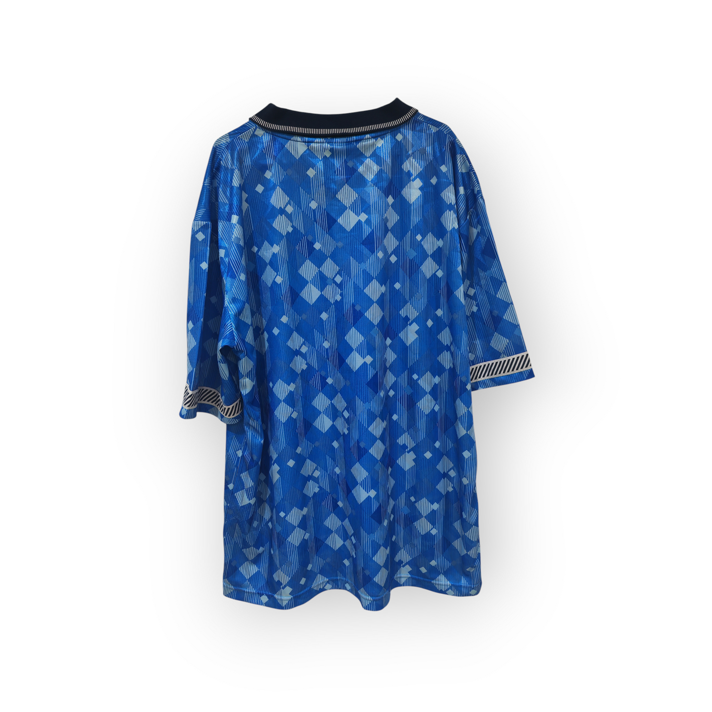 Score Draw 1990-92 England Away Shirt, Blue, Size XL