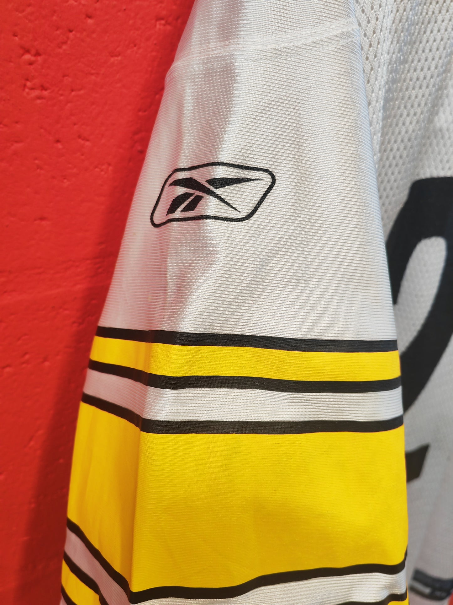 Reebok Pittsburgh Steelers NFL Jersey, #25 Clark, White, Size XL