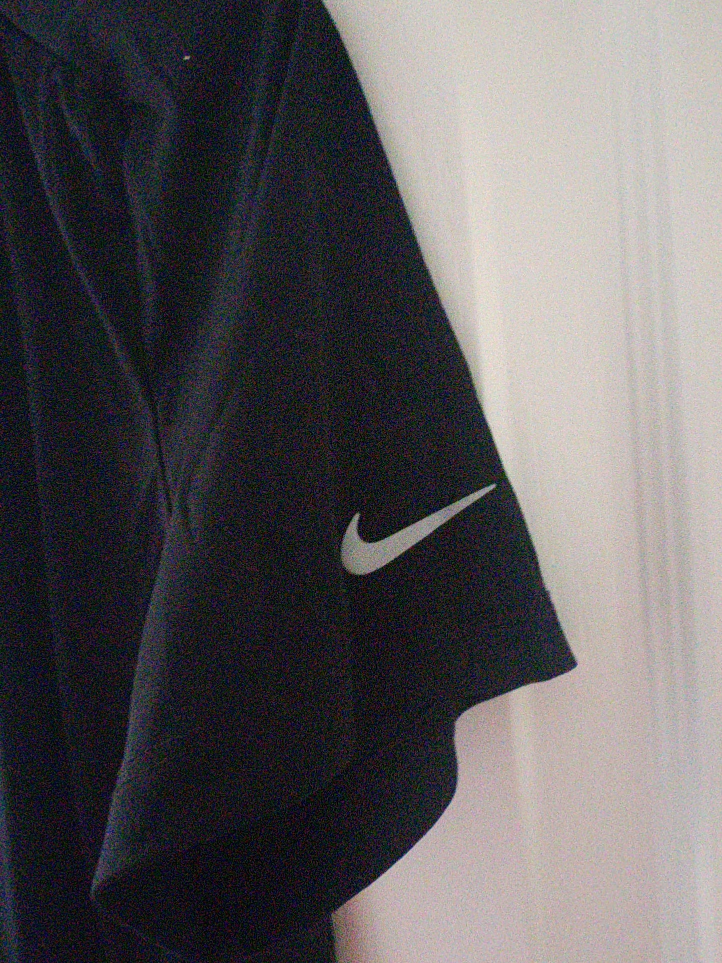 Youth Nike Dri Fit, Plain Black Short Sleeve T Shirt, Black, Size Youth Medium