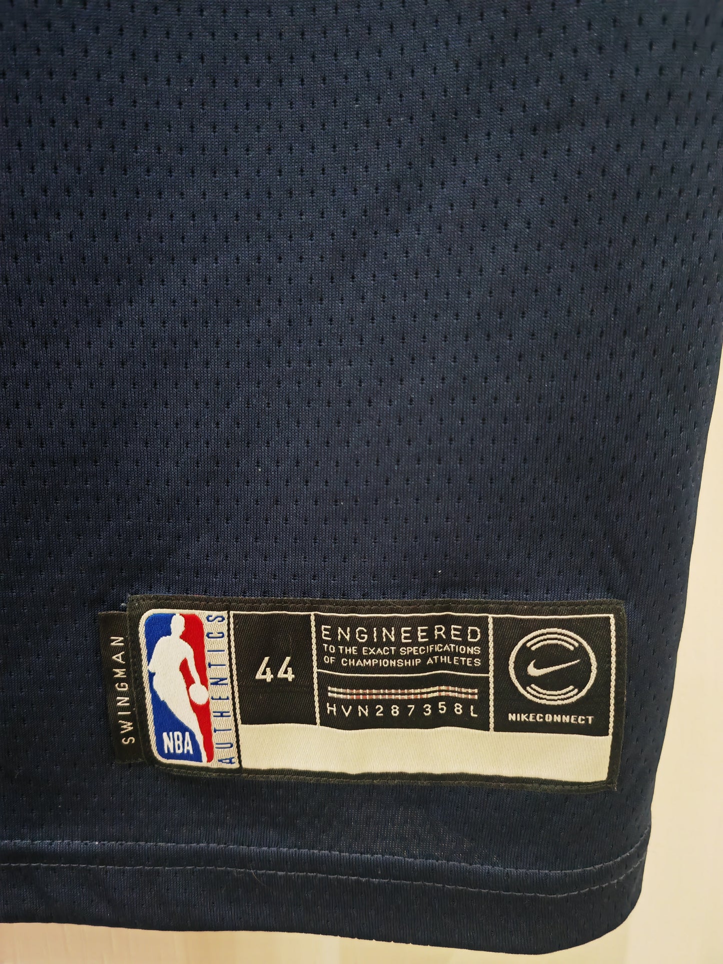 Nike New Orleans Pelicans NBA Jersey, #1 Williamson, Navy Blue, Size Medium