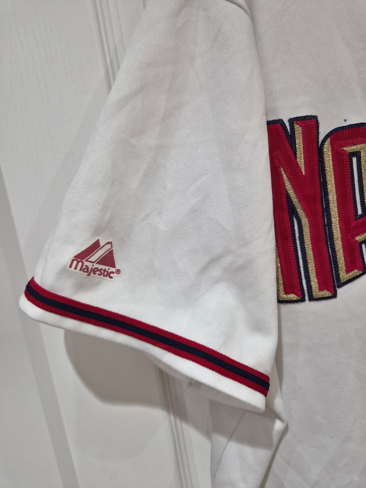 Majestic Washington Nationals MLB Jersey, White, Size XXL