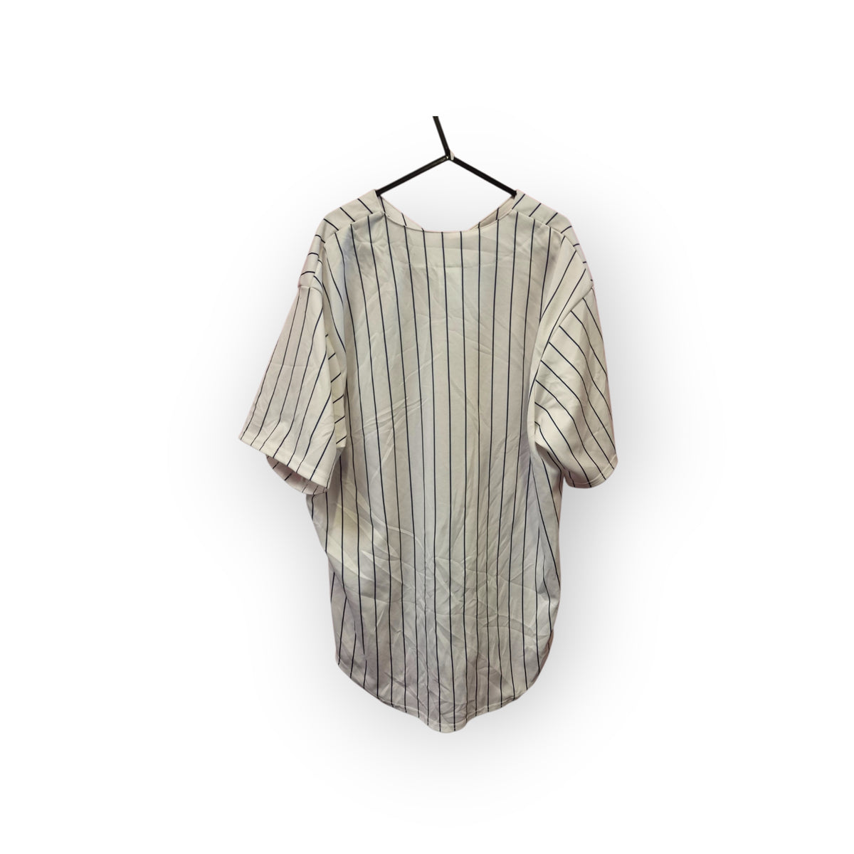 Majestic New York Yankees MLB Jersey, White, Size Large