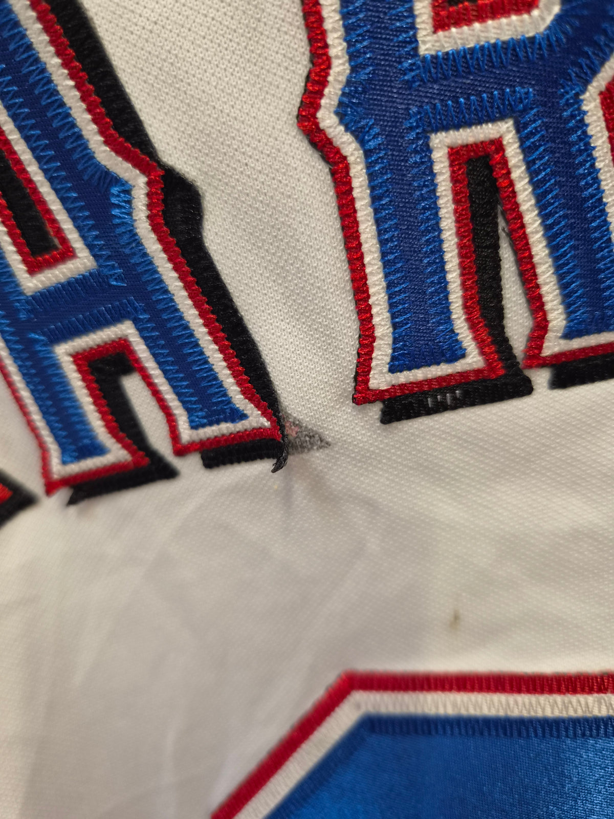 Majestic Texas Rangers MLB Baseball Jersey, #2 Martin, White, Size S