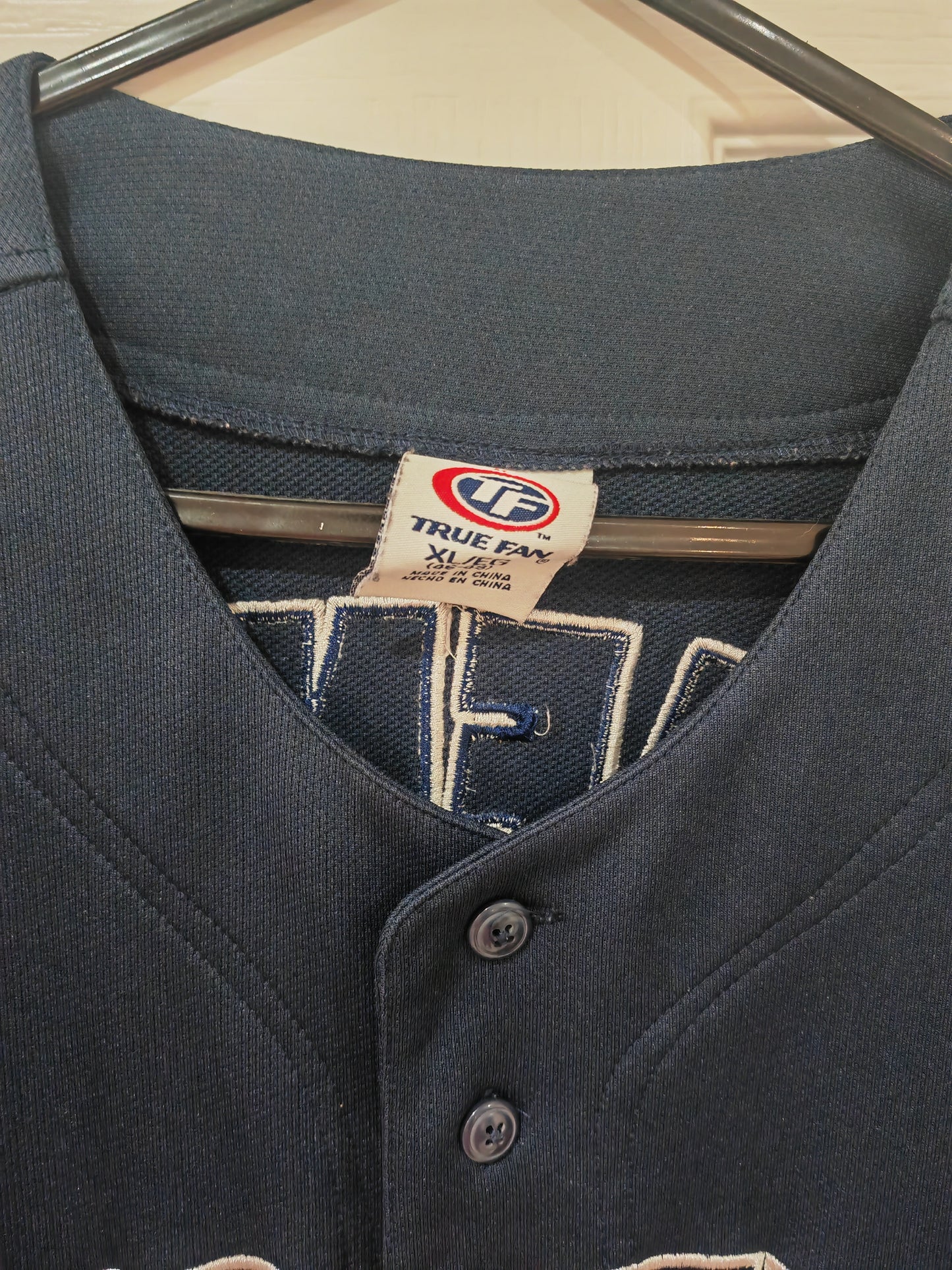 MLB True Fan Cleveland Indians/Guardians Baseball Jersey, #48 Hafner, Size XL