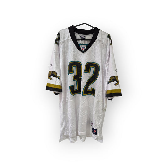 Reebok Jacksonville Jaguars NFL Jersey, #32 Jones-Drew, White, Size XL