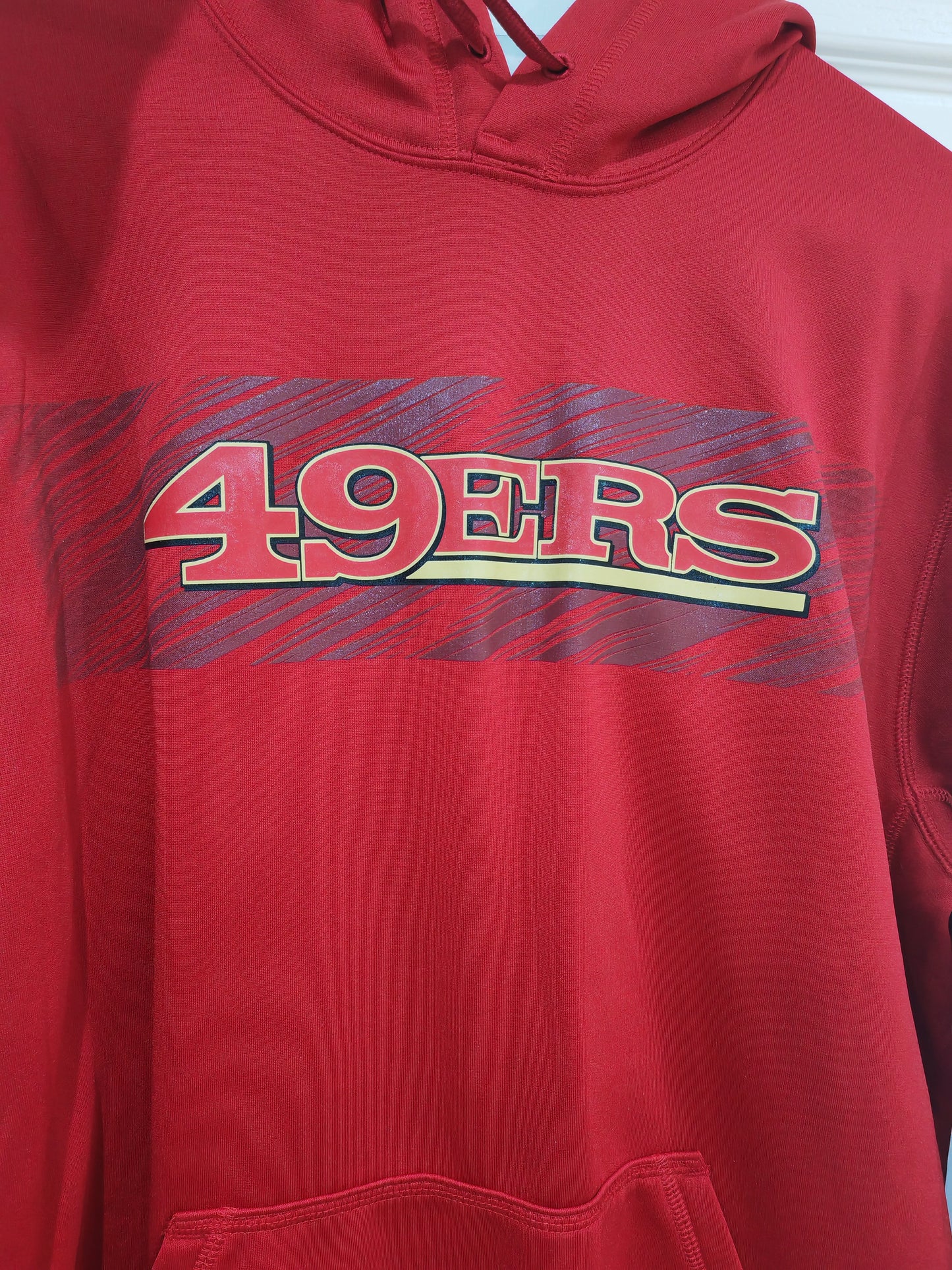 Nike San Francisco 49ers NFL Pullover Hoodie, Red, Size Medium