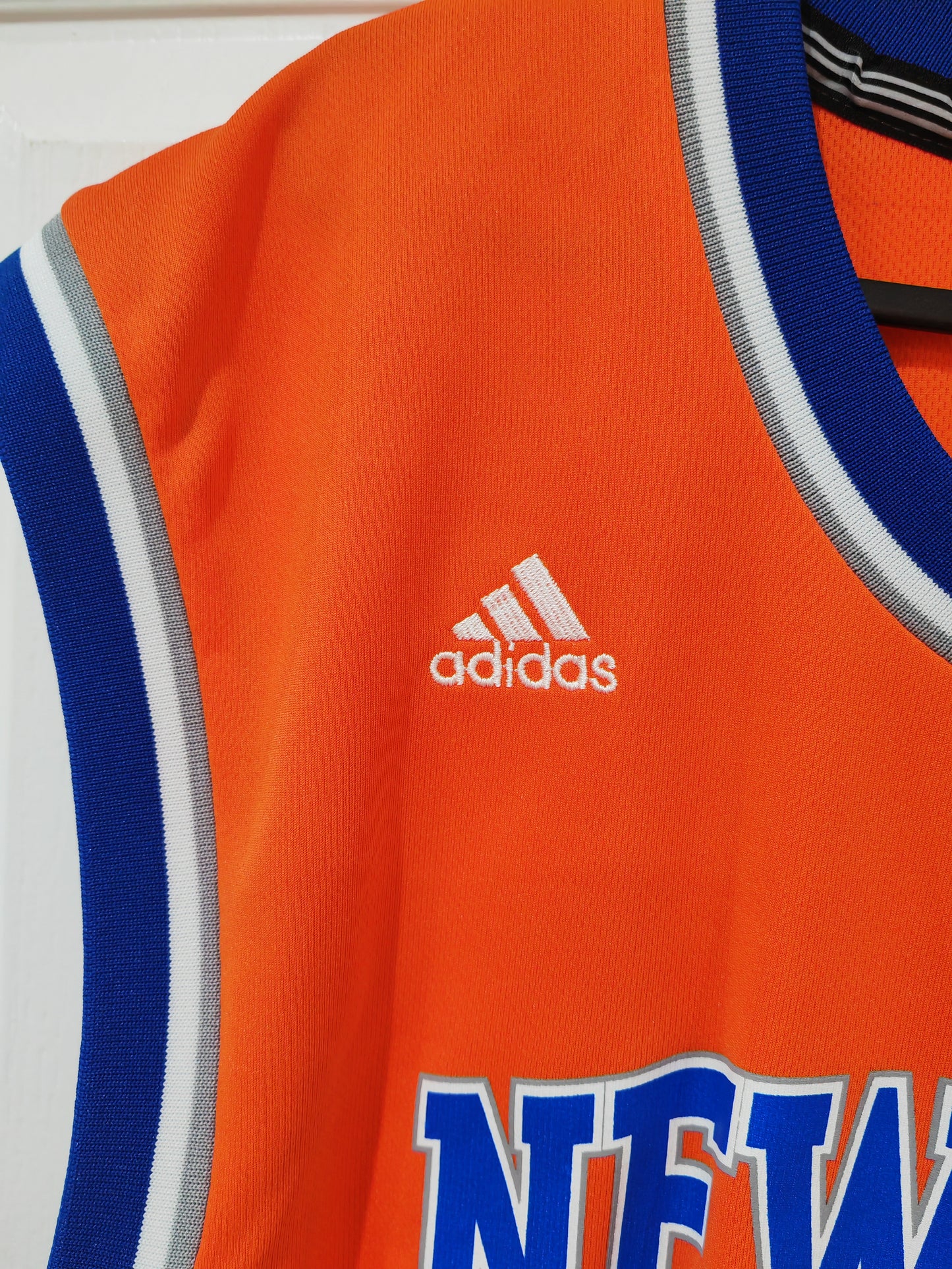 Adidas New York Knicks NBA Jersey, #21 Shumpert, Orange, Size Small