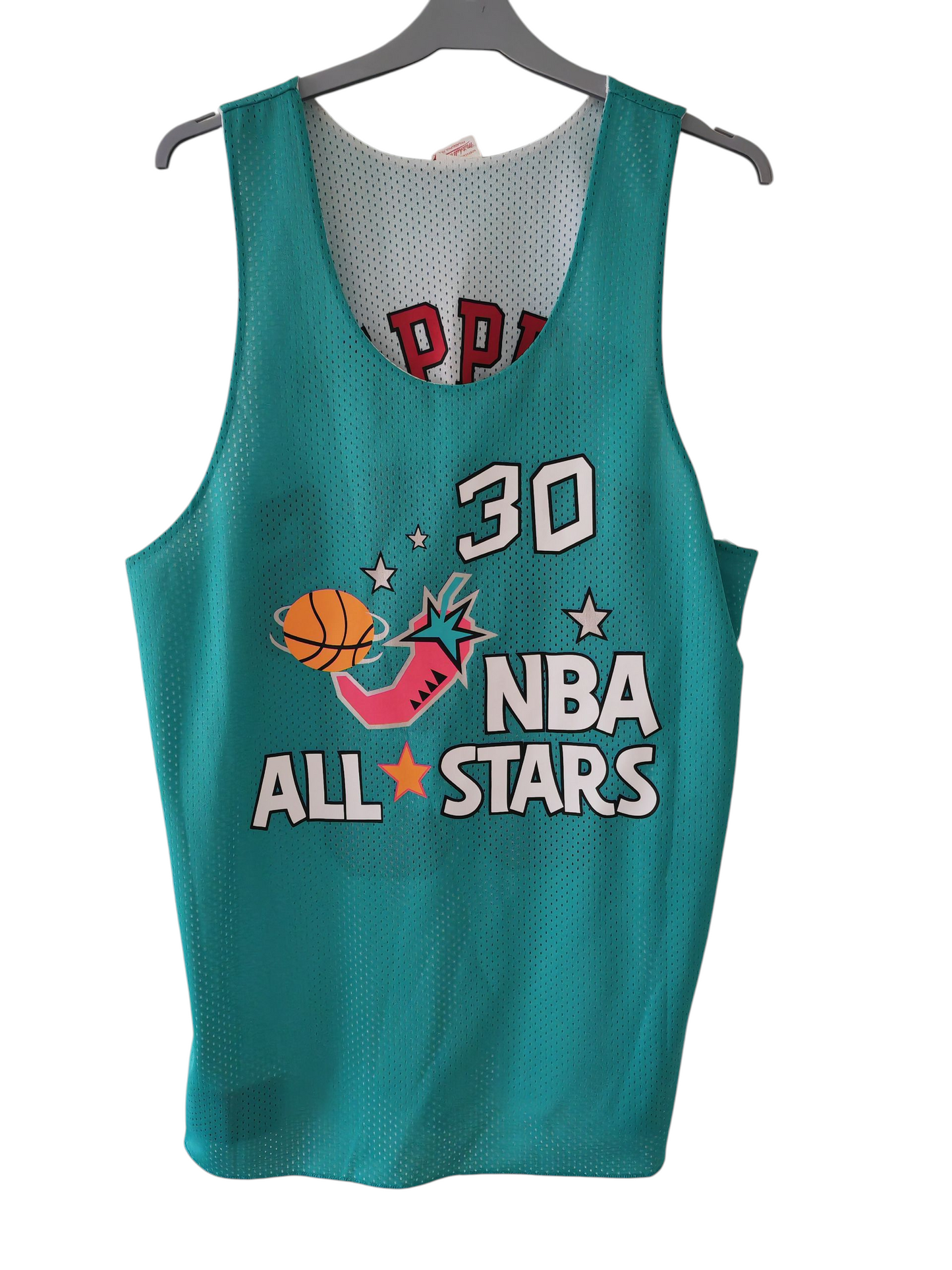 Mitchell & Ness Chicago Bulls/NBA All Star Reversible Jersey, #33 Pippen, Size Medium