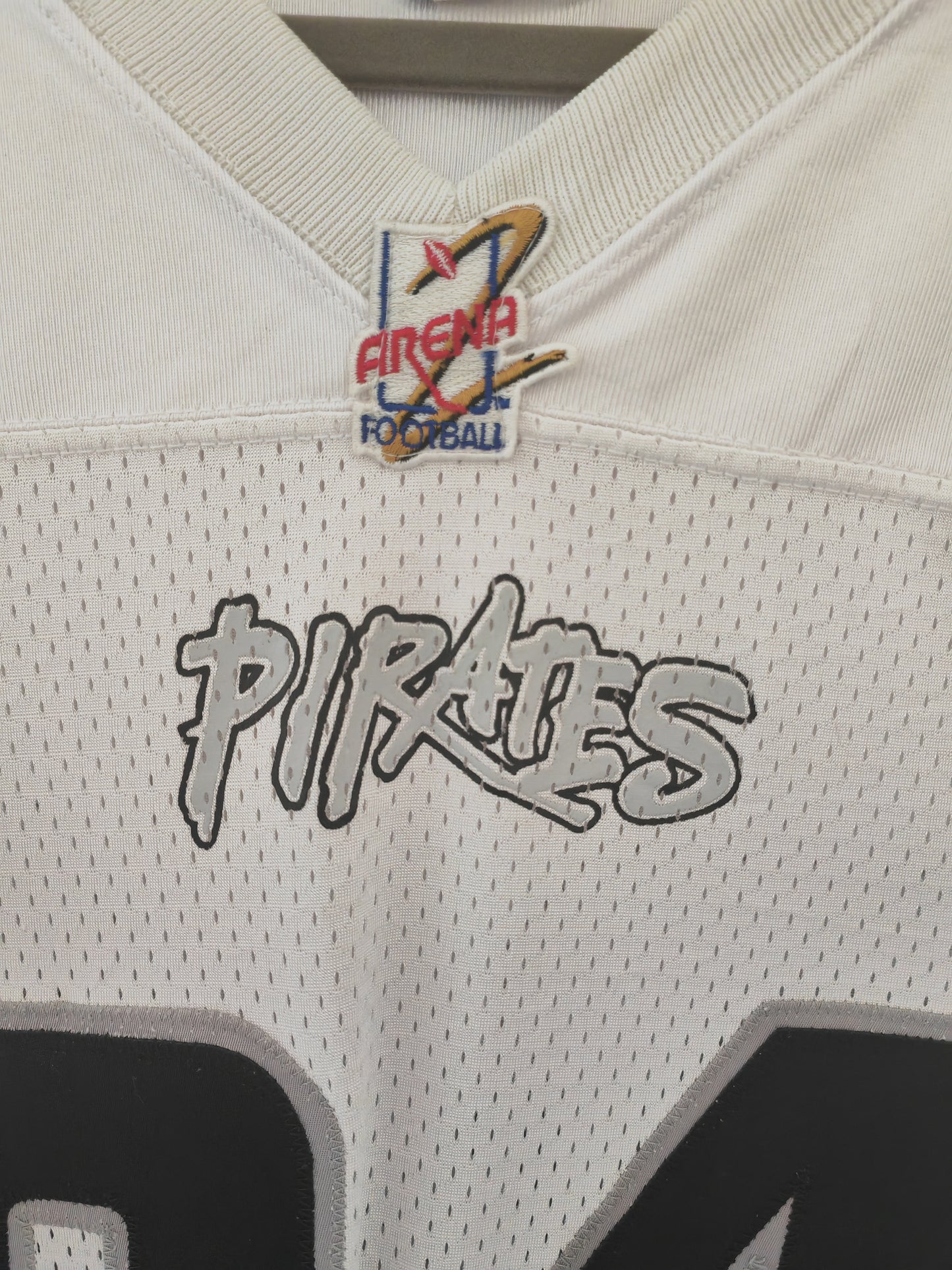 Wilson Peoria Pirates Game Worn Arena Football Jersey, #84 Sheffield, 46 M/L