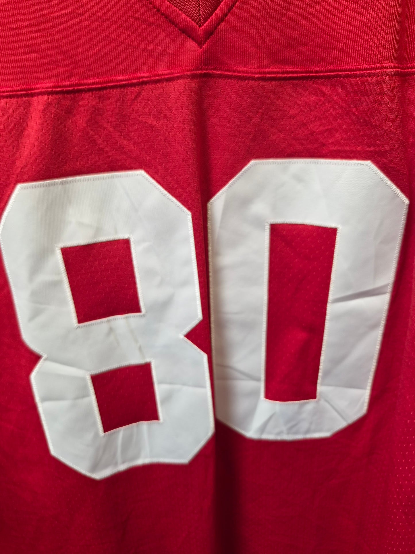 Mitchell & Ness San Francisco 49ers 1990 NFL Jersey, #80 Rice, Red, Size 4XLT