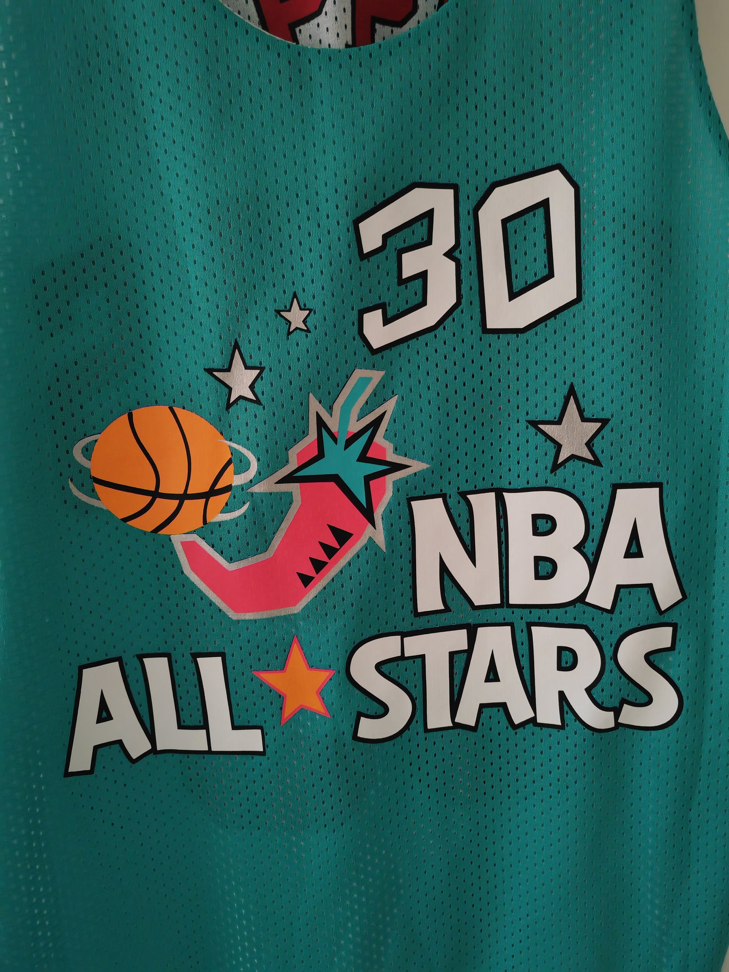 Mitchell & Ness Chicago Bulls/NBA All Star Reversible Jersey, #33 Pippen, Size Medium