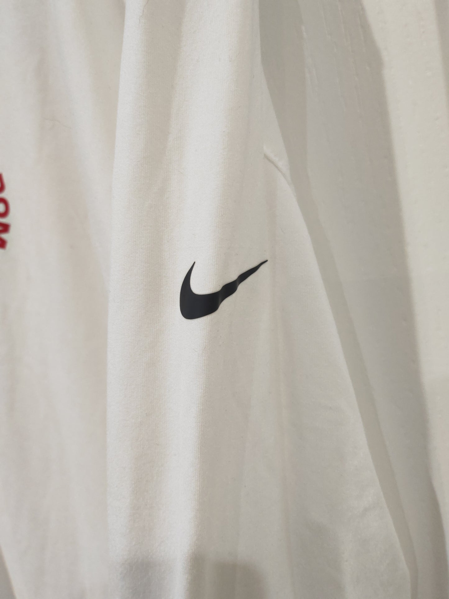 Nike Kansas City Chiefs Justin Watson Player Issue/Worn Warm Up Top, White, XL