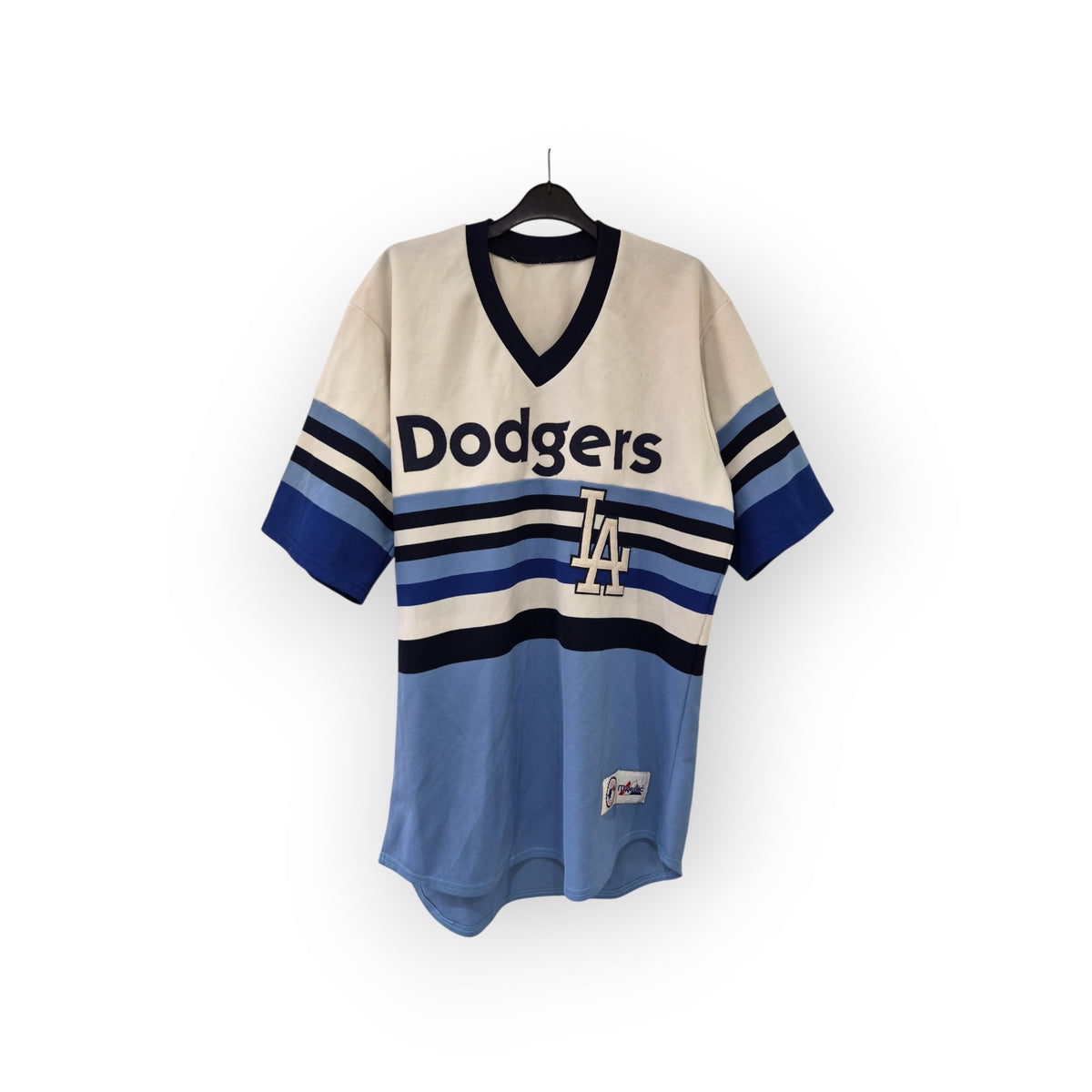 Majestic Los Angeles Dodgers MLB Baseball Jersey, Blue/White, Size Large