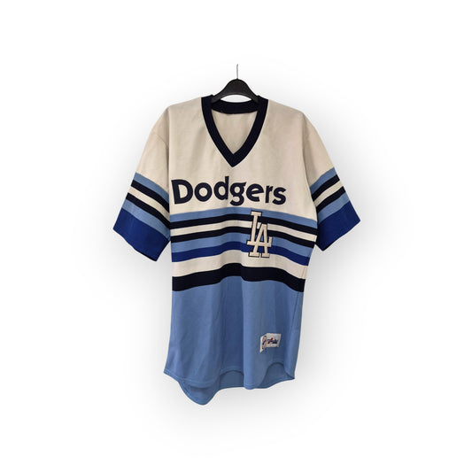 Majestic Los Angeles Dodgers MLB Baseball Jersey, Blue/White, Size Large