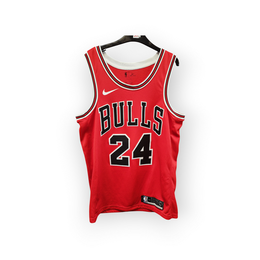 Nike Chicago Bulls NBA Swingman Jersey, #24 Markkanen, Red, Size Medium