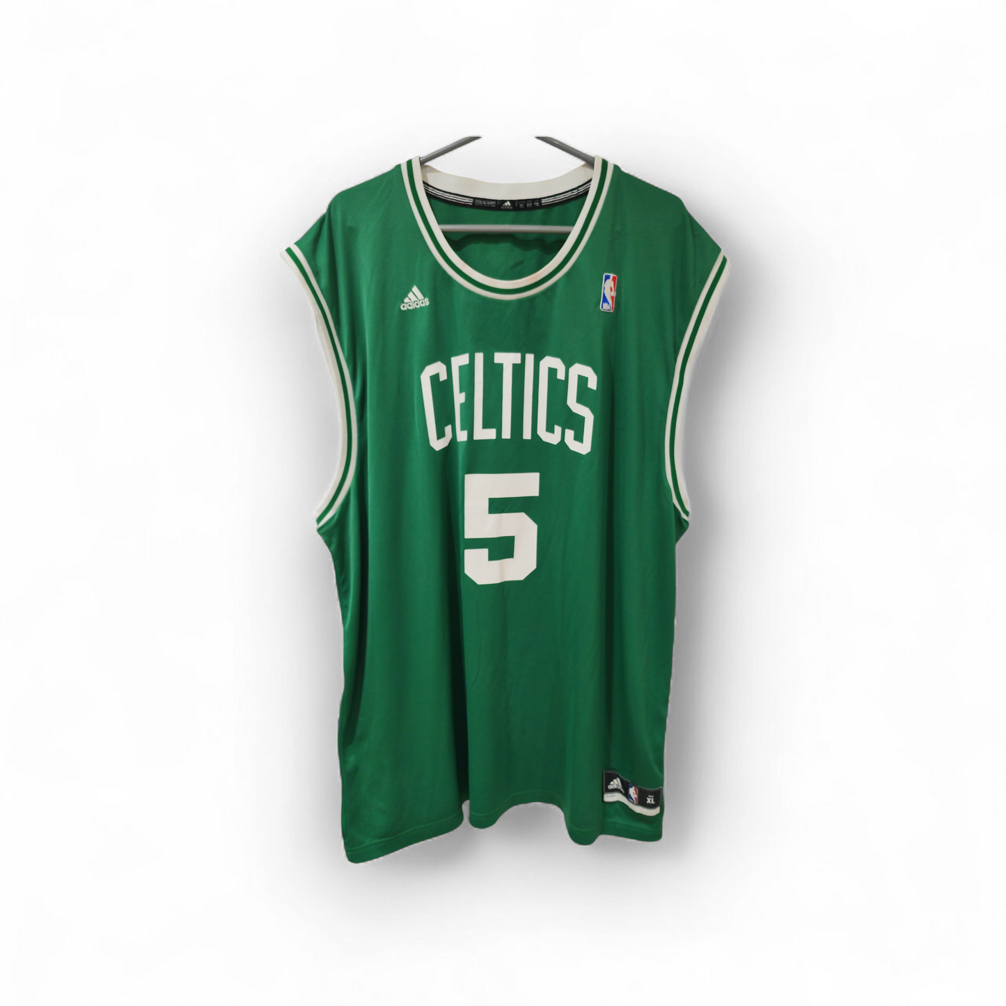 Adidas Boston Celtics NBA Jersey, #5 Garnett, Green, Size XL