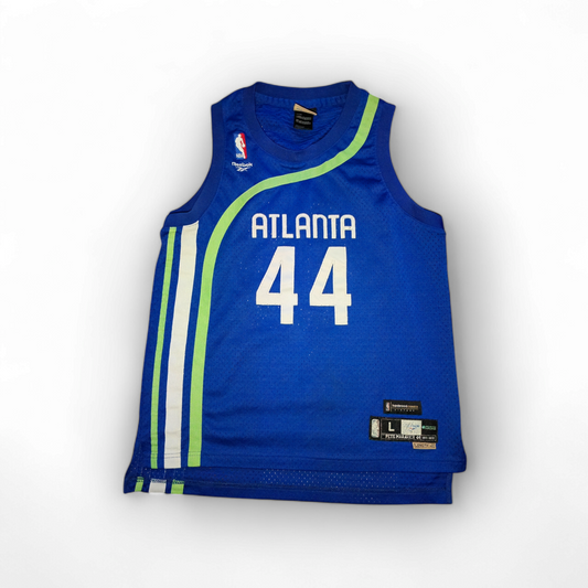 Youth Atlanta Hawks Pete Maravich NBA Jersey, #44 Pistol, Blue, Size YL