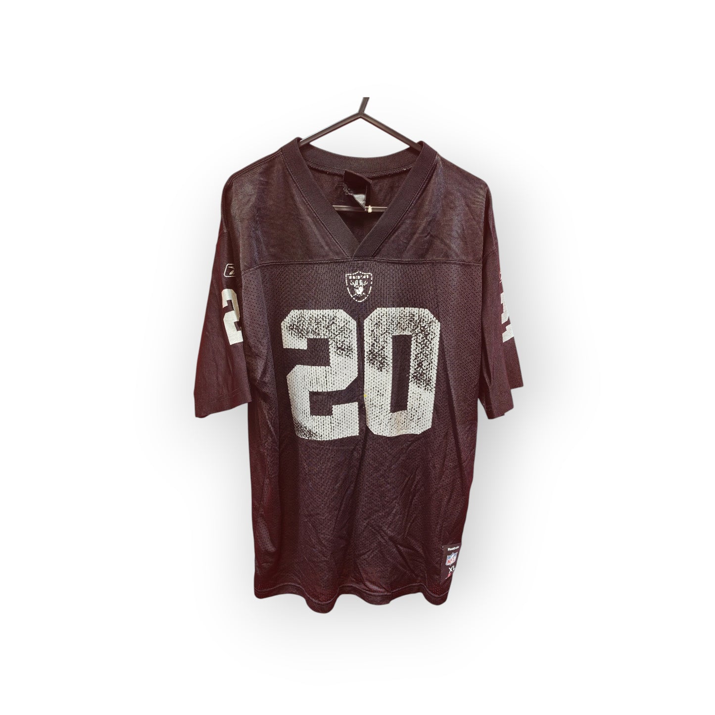 Youth Reebok Oakland/Vegas Raiders NFL Jersey, #20 McFadden, Black, Size YXL