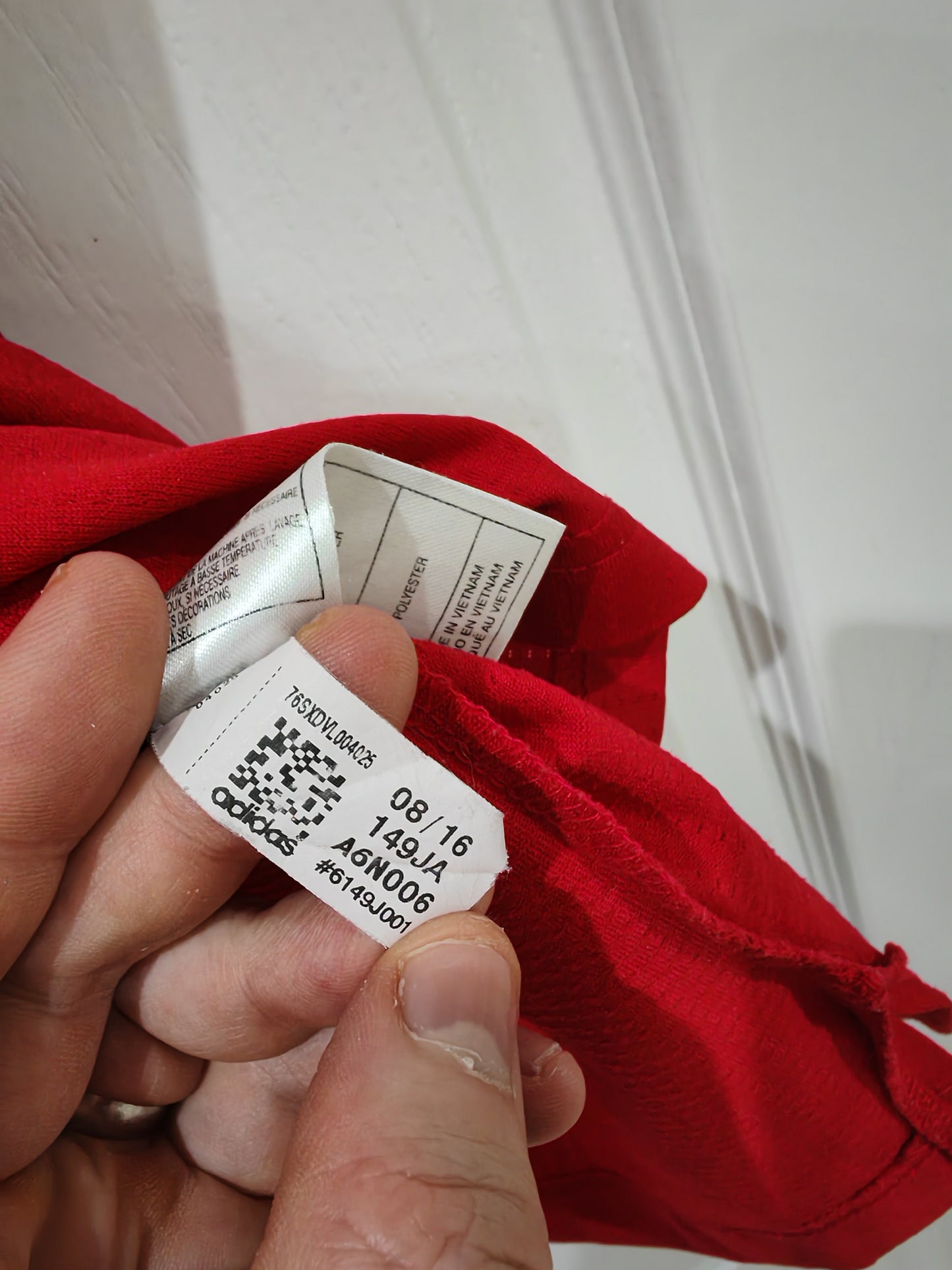 Adidas Chicago Bulls NBA Xmas Day Jersey, #21 Butler, Red, Size Medium