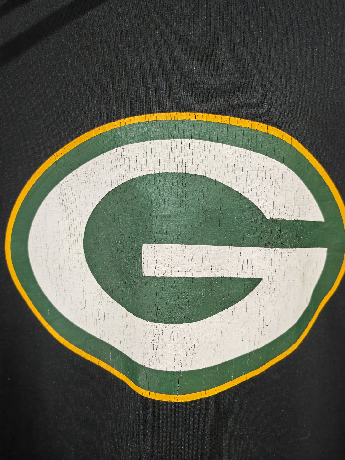Nike Green Bay Packers NFL Pullover Hoodie, Black, Size Large