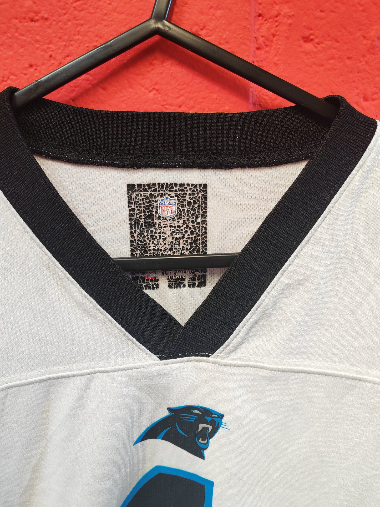 Youth NFL Carolina Panthers Jersey, #1 Newton, White, Size YL