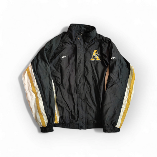 Vintage Reebok Army Black Knights NCAA Full Zip Coat, Black, Size Large