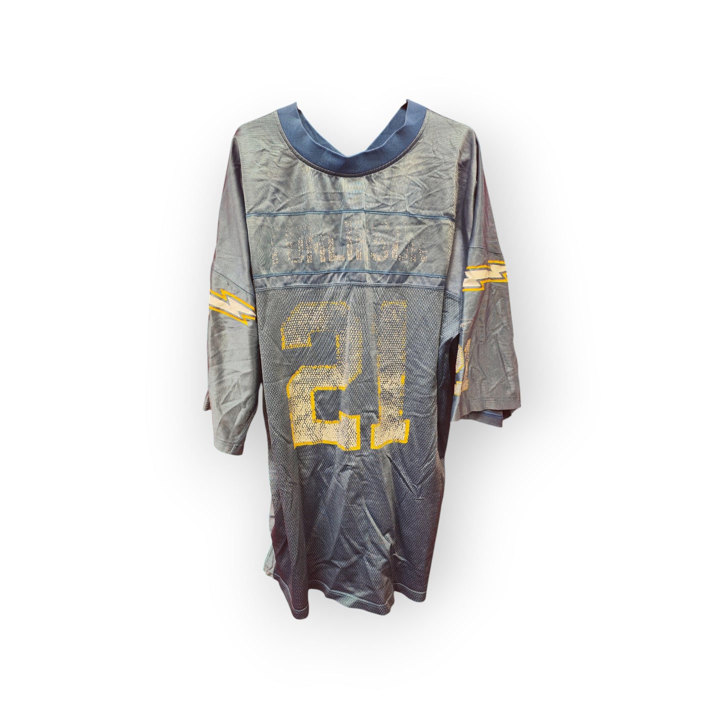 Reebok San Diego/LA Chargers NFL Jersey, #21 Tomlinson, Blue, Size XXL