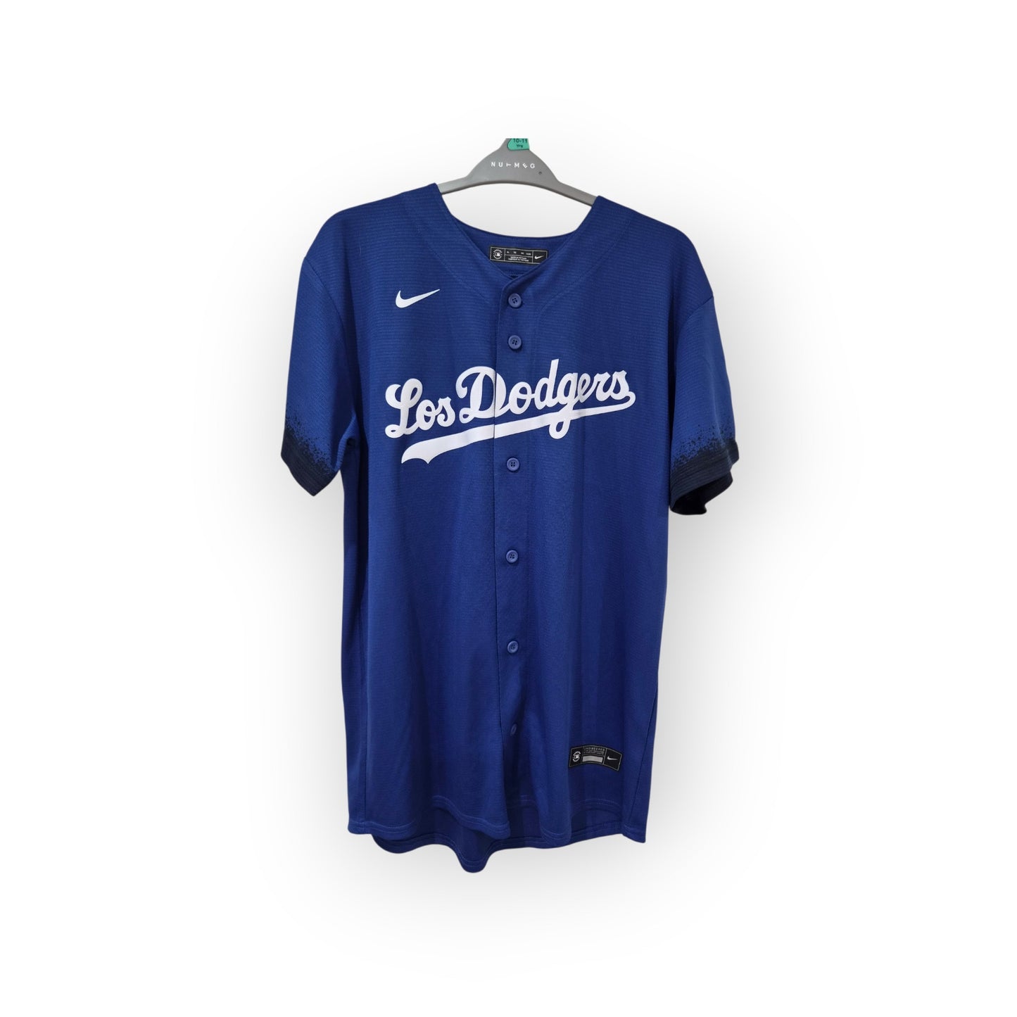Youth Nike Los Angeles Dodgers MLB City Connect Jersey, Blue, Size YXL