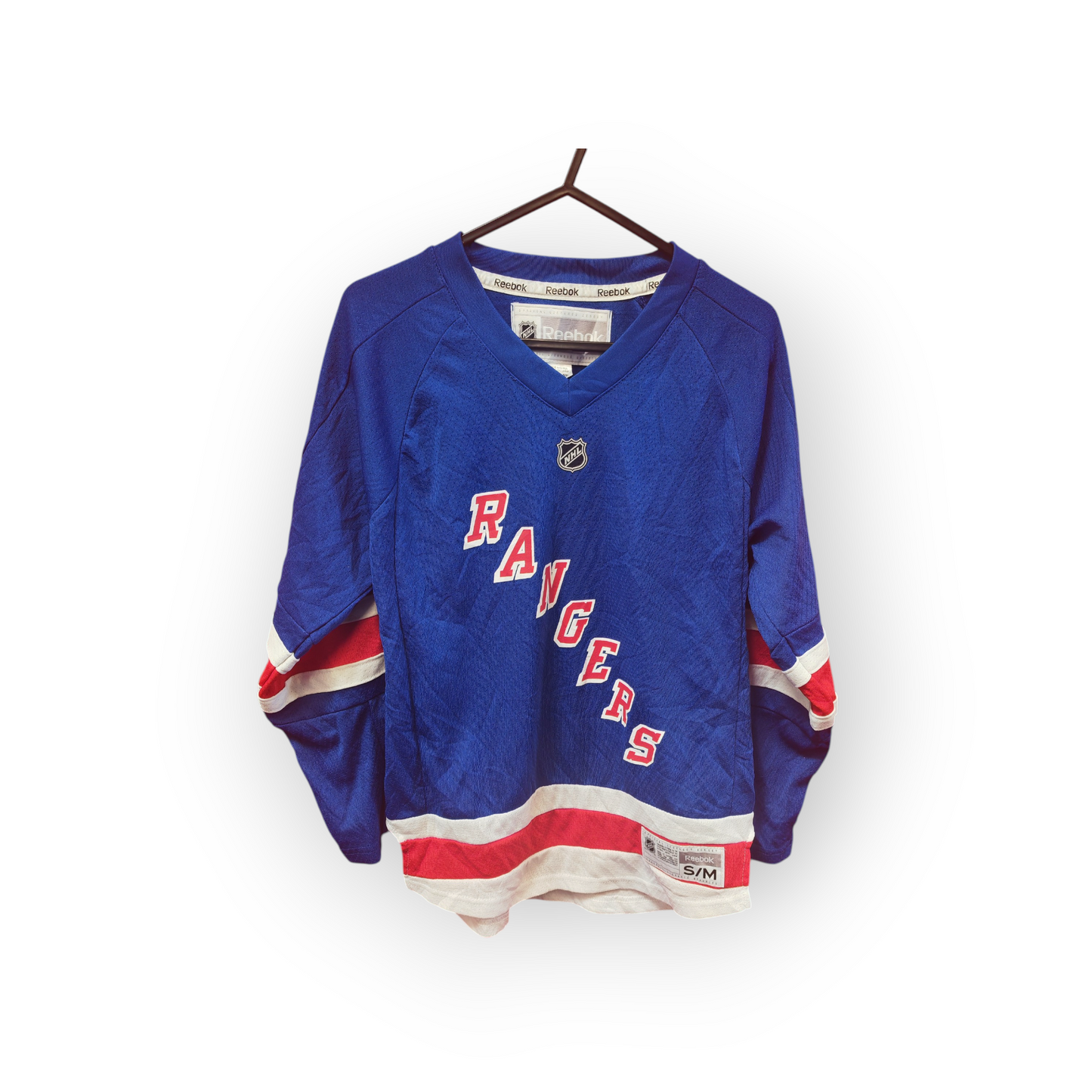 Youth Reebok New York Rangers NHL Jersey, #36 Zuccarello, Blue, Size YS/M