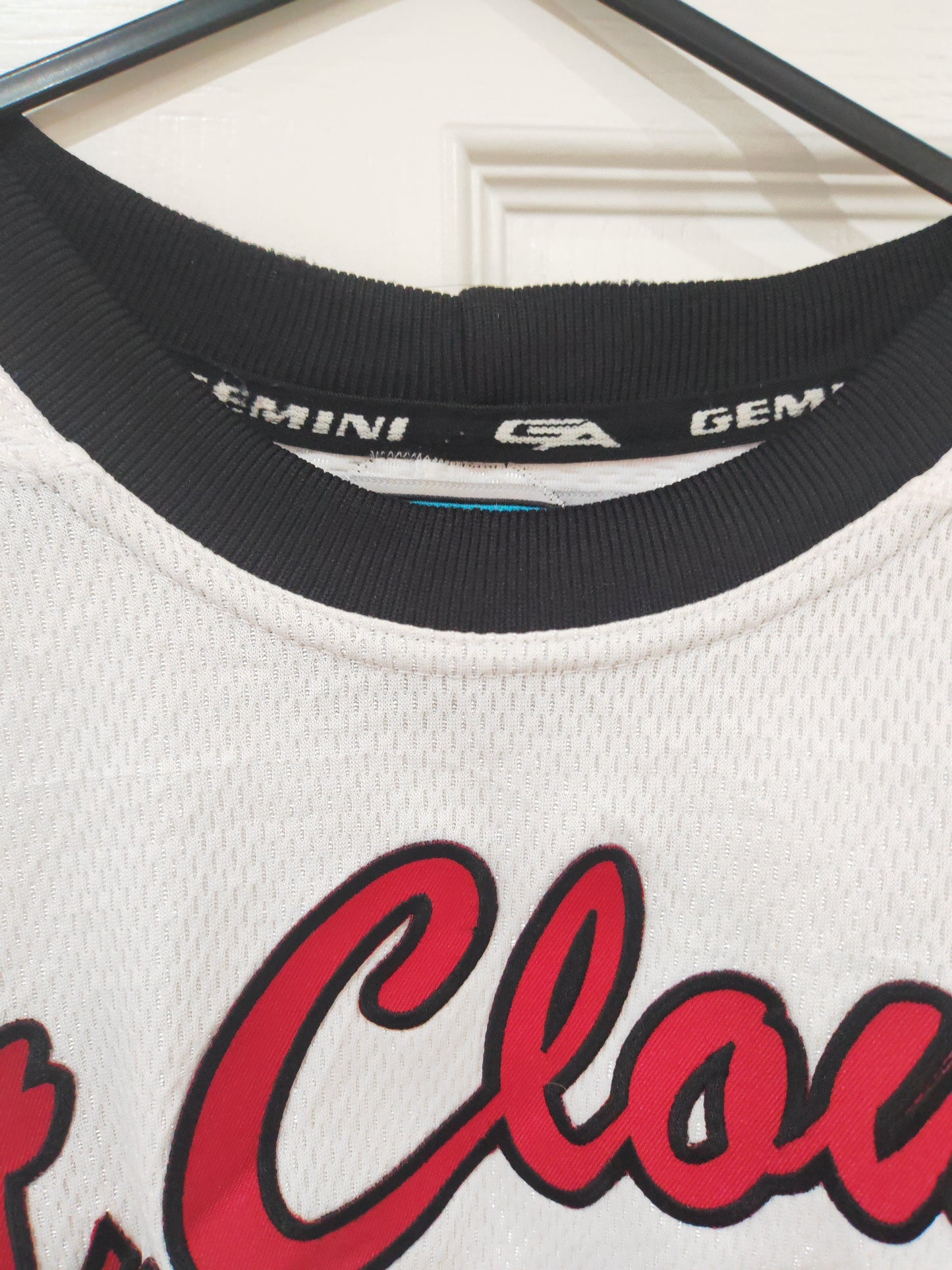 Youth Gemini St. Cloud State University Hockey Jersey, White, Size YXL