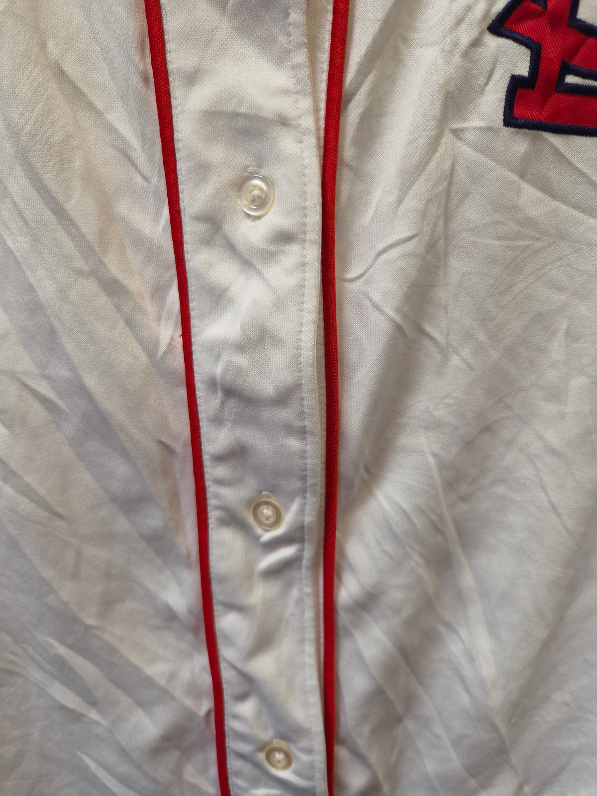Women's Majestic St Louis Cardinals MLB Baseball Jersey, White/Red, Size XXL