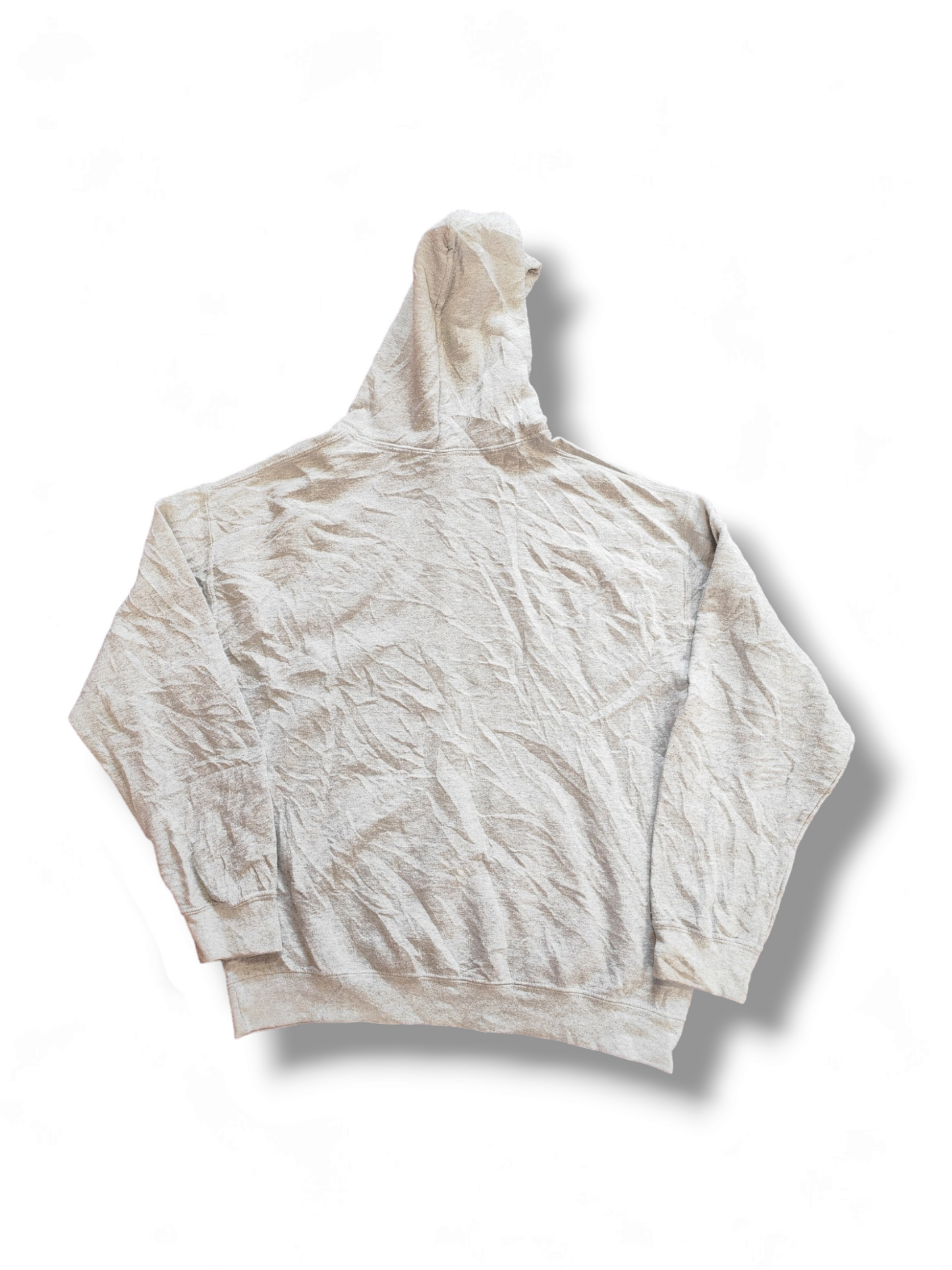 Gildan Clovis Volleyball Pullover Hoodie, Grey, Size Medium