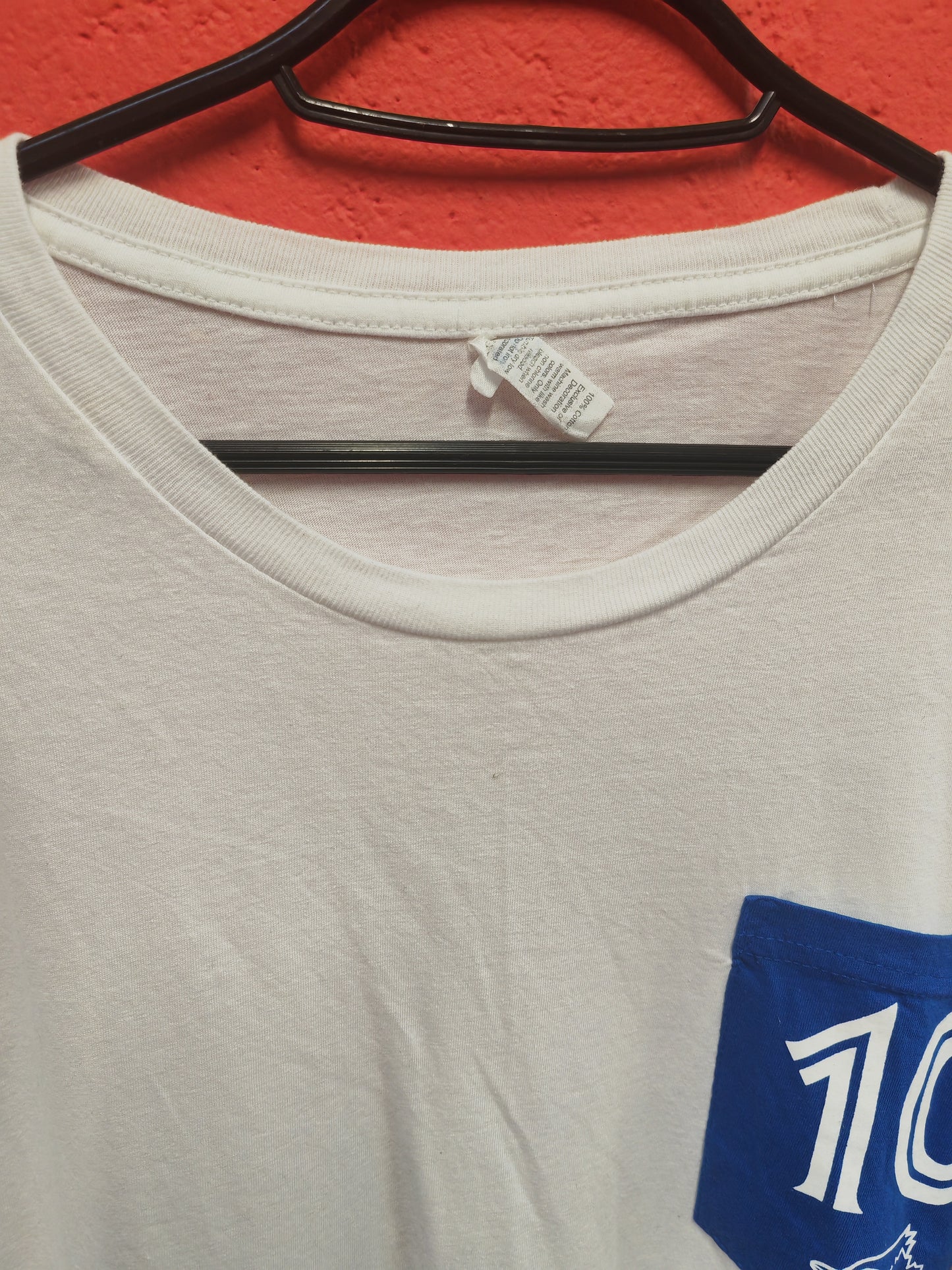 Milltex Toronto Blue Jays MLB Short Sleeve T Shirt, White/Blue, Size Large