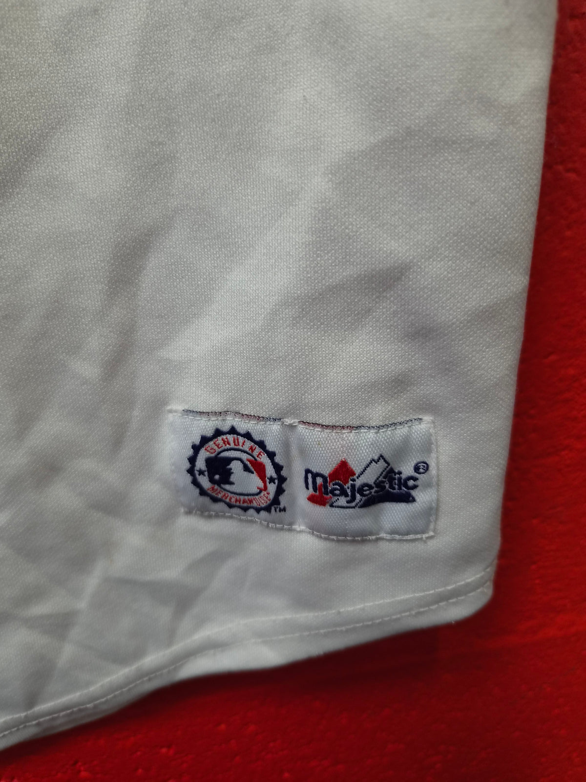 Majestic St Louis Cardinals MLB Jersey, White, Size Medium