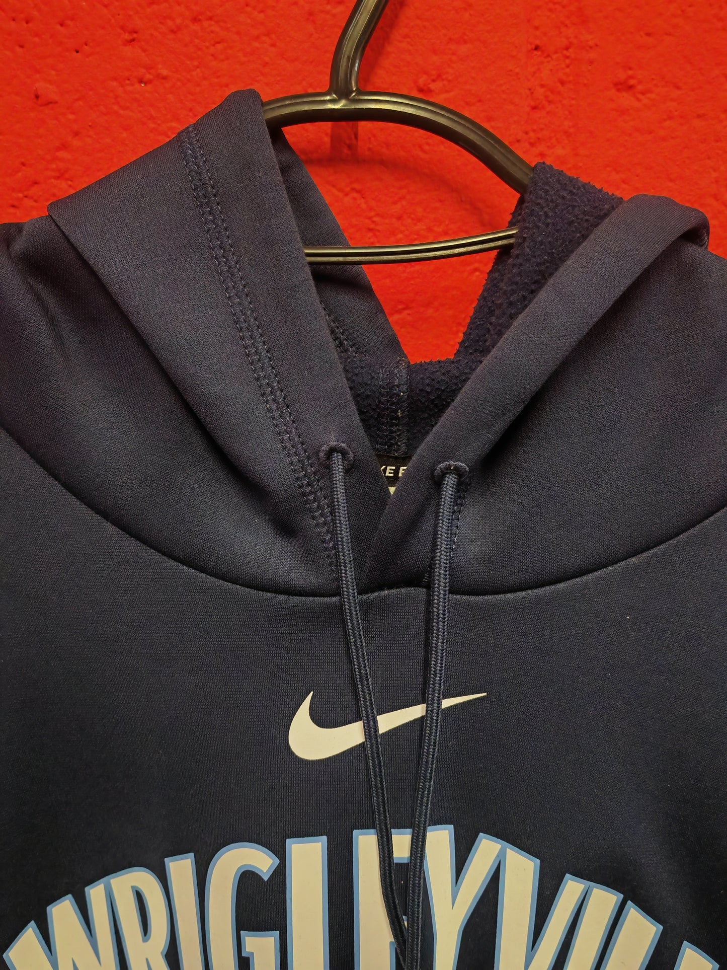 Nike Therma Fit Chicago Cubs MLB City Connect Pullover Hoodie, Navy Blue, Size Large