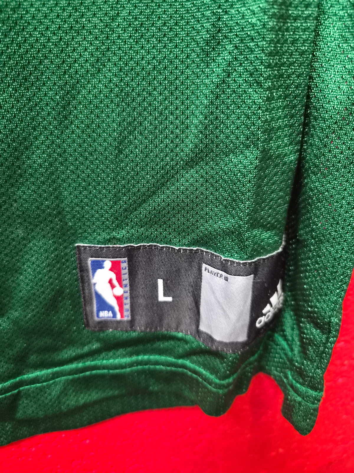 Adidas Boston Celtics NBA Jersey, #34 Pierce, Green, Size Large