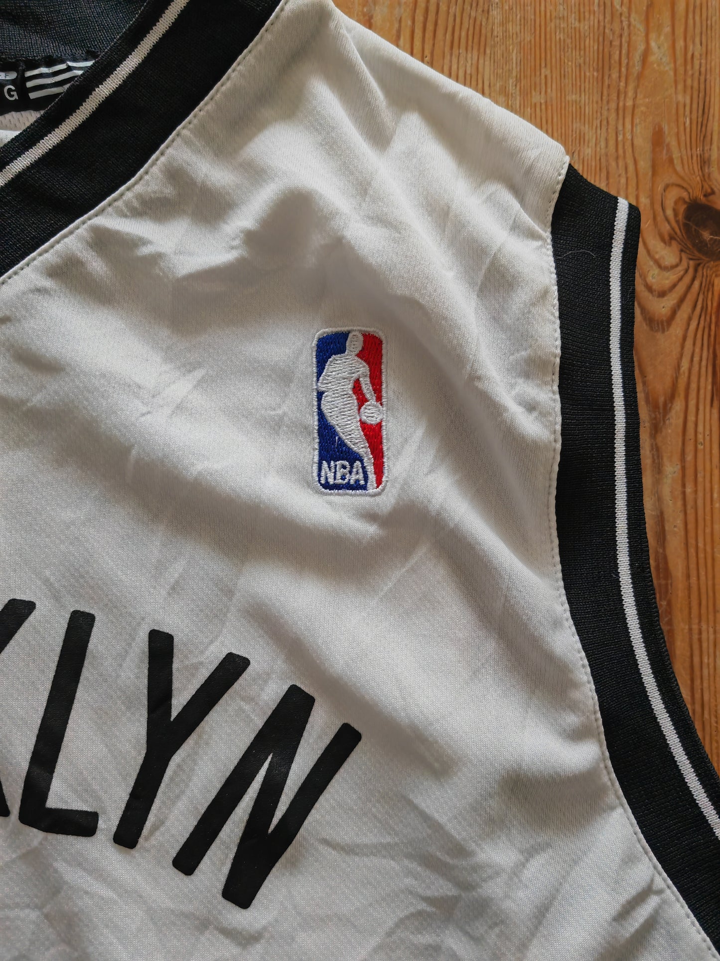 Youth Adidas Brooklyn Nets NBA Jersey, #8 Williams, White, Size YL