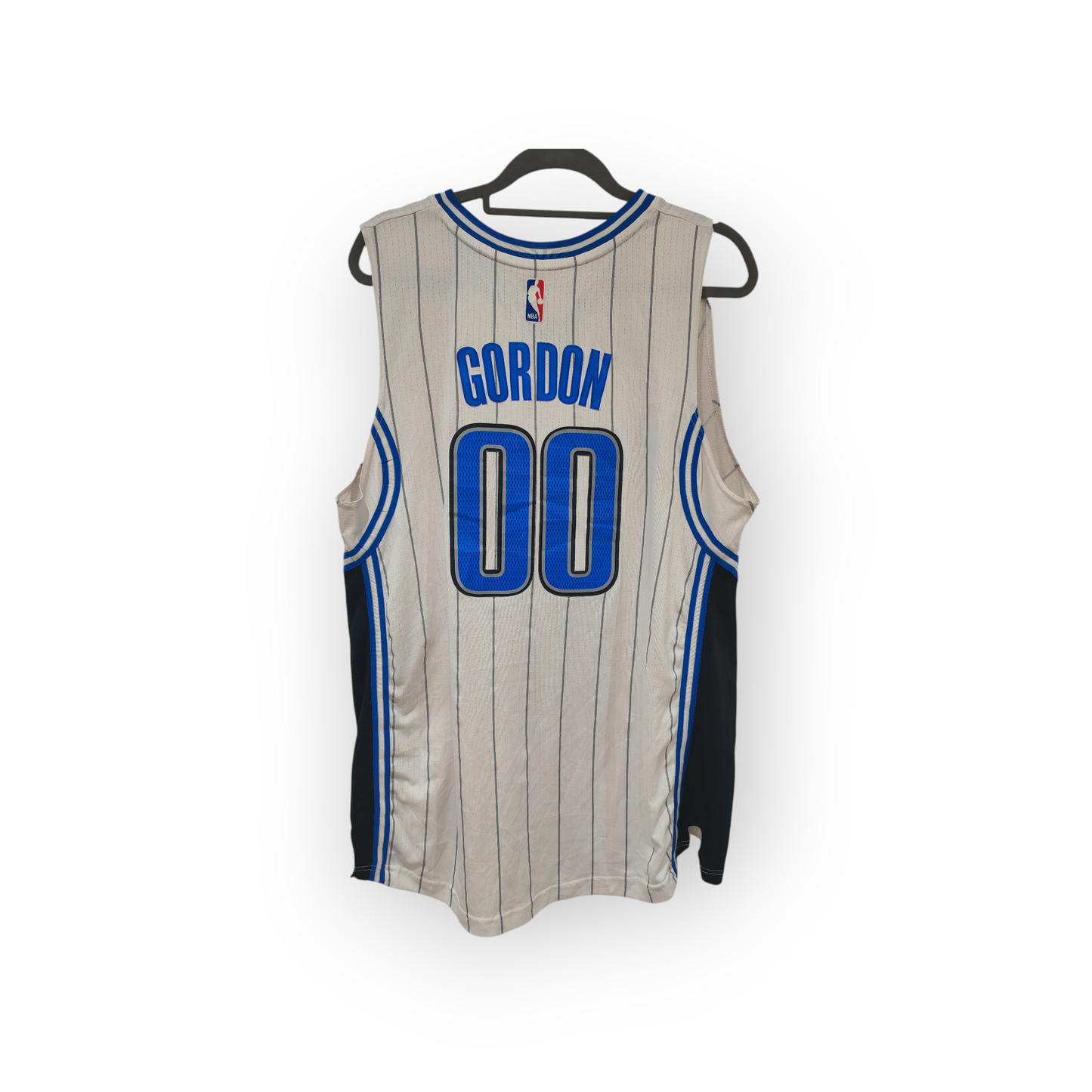 Adidas Orlando Magic NBA Jersey, #00 Gordon, White, Size M+2 Length